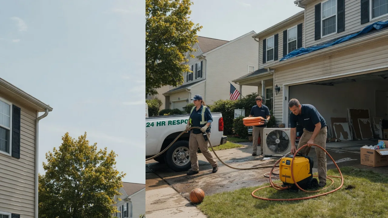 Emergency Water Damage Restoration in Crown City, OH near me